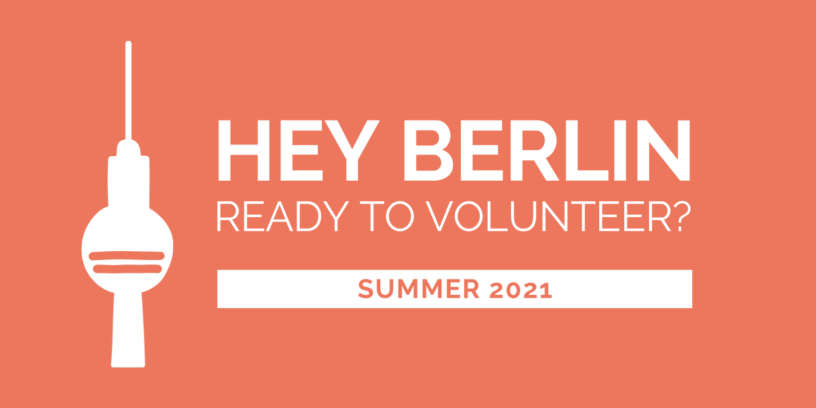 Hey Berlin, ready to volunteer?