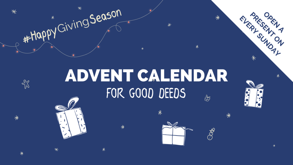 The vostel.de Advent Calendar for Good Deeds | #HappyGivingSeason