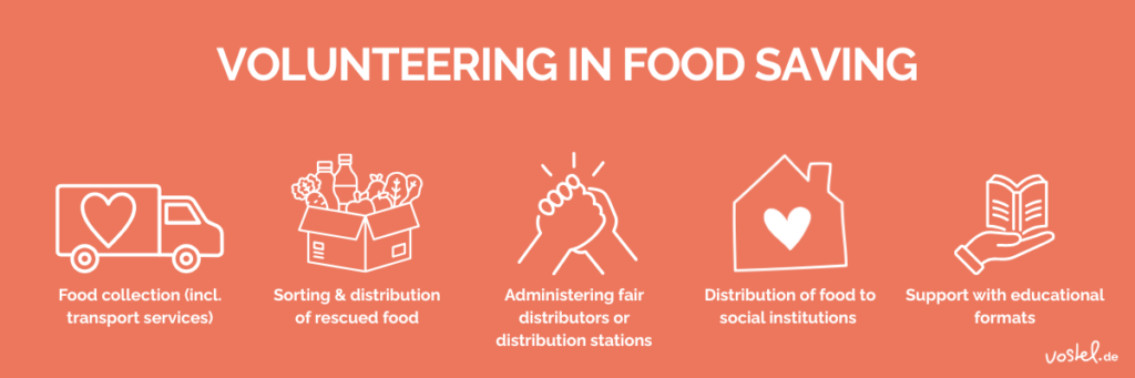 Interim picture of volunteering in food saving: Forms of volunteering