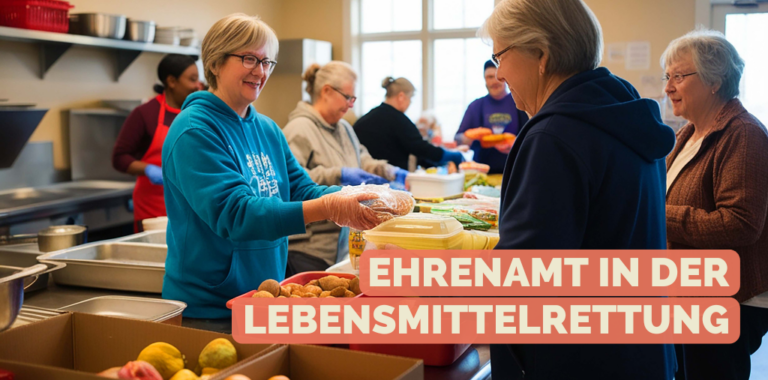 Titelbild Ehrenamt in der Lebensmittelrettung