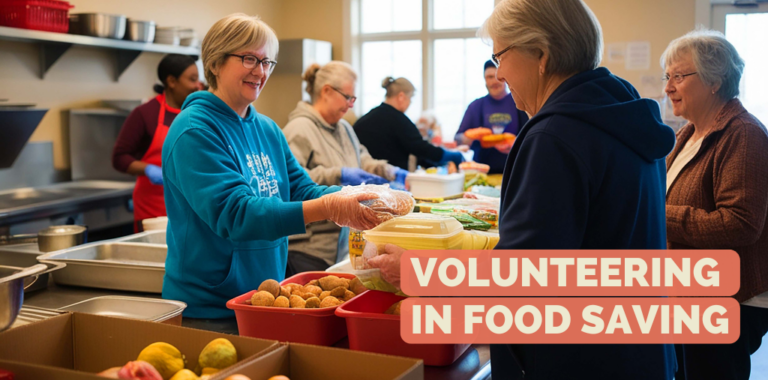 Cover photo Volunteering in food saving