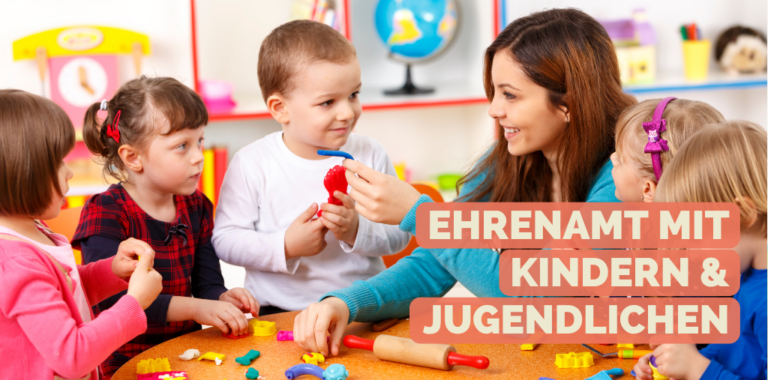 Titelbild: Ehrenamt mit Kindern & Jugendlichen