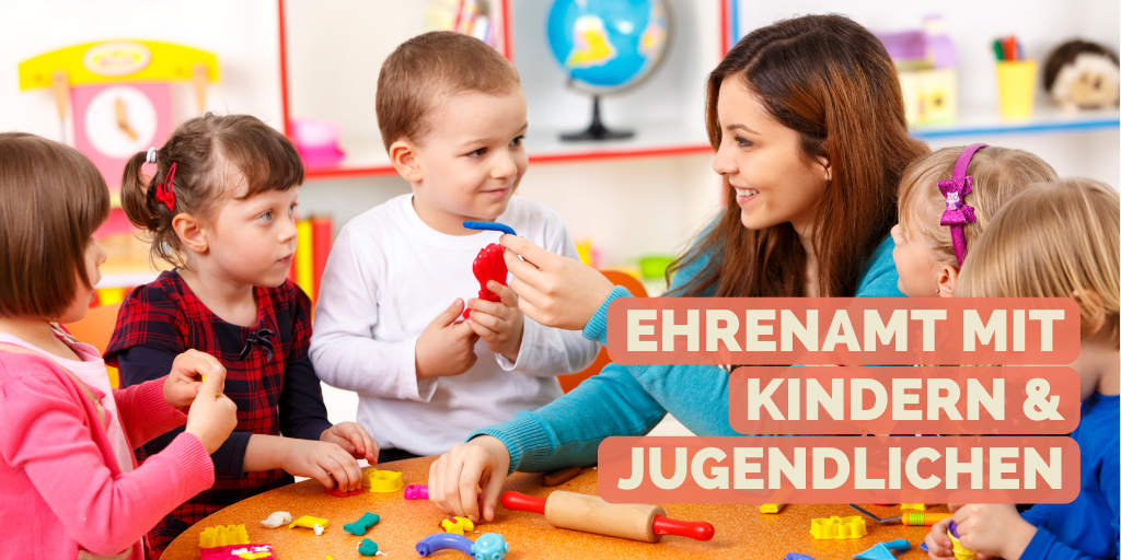 Titelbild: Ehrenamt mit Kindern & Jugendlichen
