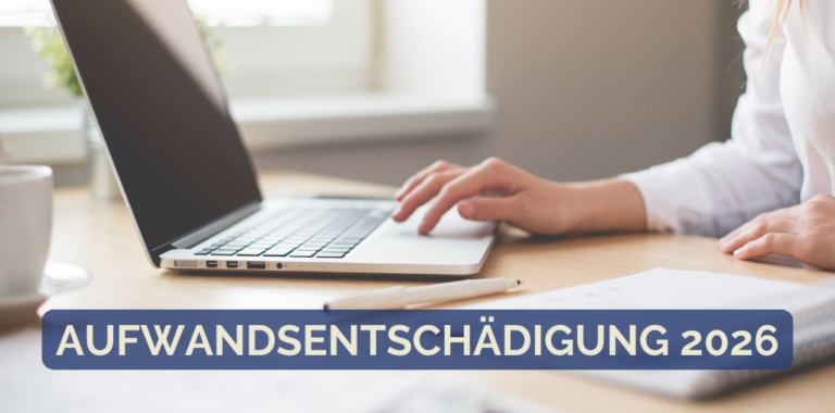 Titelbild: Aufwandsentschädigung 2026
